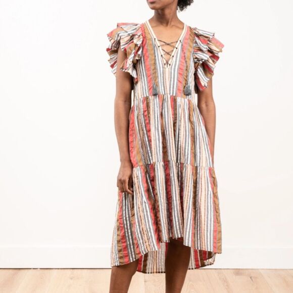 Ulla Johnson Leonie Dress In Poppy Size 2 - Picture 1 of 8